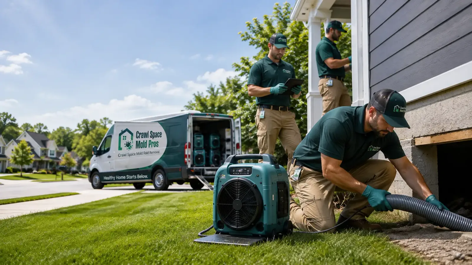 Crawl Space Mold Removal in Saratoga Springs, UT